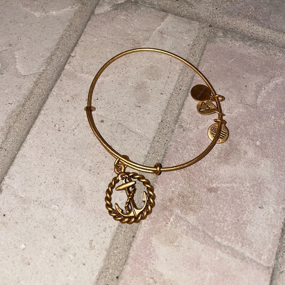 Alex and Ani Bracelet Gold Anchor